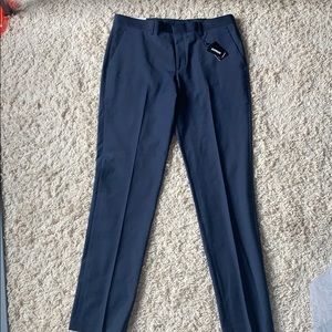 Men’s navy blue dress pants